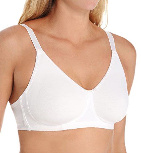 Grenier Extreme Comfort Cotton No Wire Molded Full Cup Bra 8567 32fwhite Grenier 8567