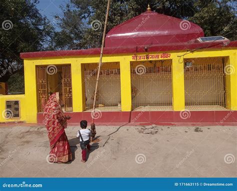 Jaimangla Mata Mandir Worshipping Place and Famous Tourism Spot during the New Year Editorial ...