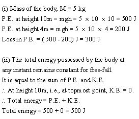 Selina Icse Solutions Class Physics Work Energy Power B Num Https