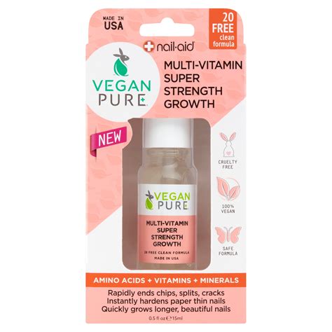 Vegan Pure Multi Vitamin Super Strength Growth Walmart