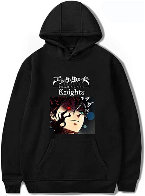 Anime Black Clover Sweatshirt Pullover Hoodie Print Hoodie Boys Girls