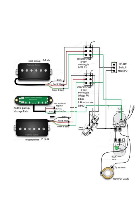 The P Rails Wiring Bible Part Guitar Guitar Diy Guitar 56 Off