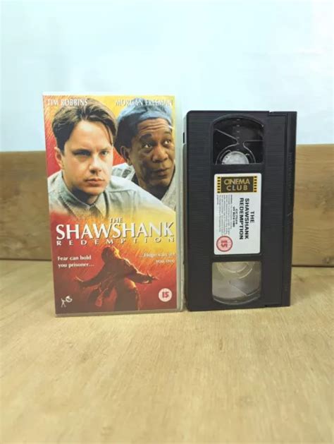 THE SHAWSHANK REDEMPTION VHS Video Cassette Tape PAL 1994 Tim Robbins