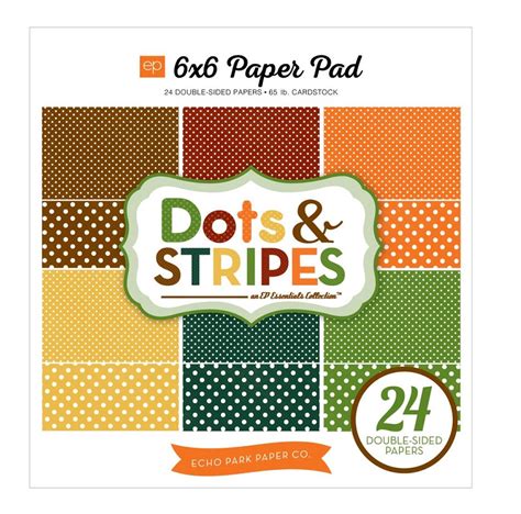 Echo Park Dots Fall 6x6 Paper Pad