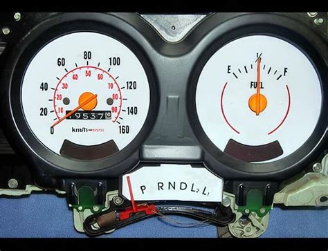 1973 1979 Chevrolet Truck METRIC KPH KMH Instrument Cluster White Face