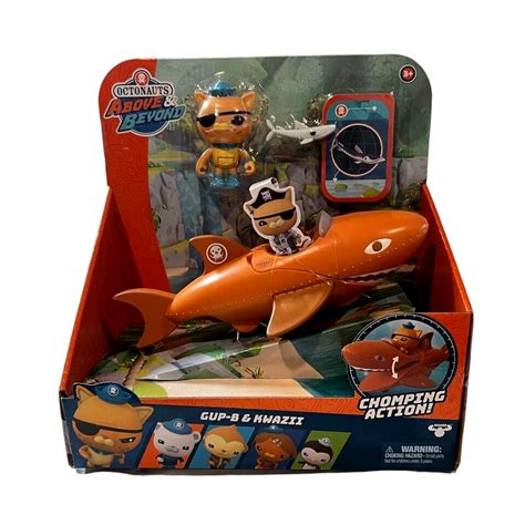 Octonauts Above Beyond Kwazii Gup B Adventure Pack Chomping Action