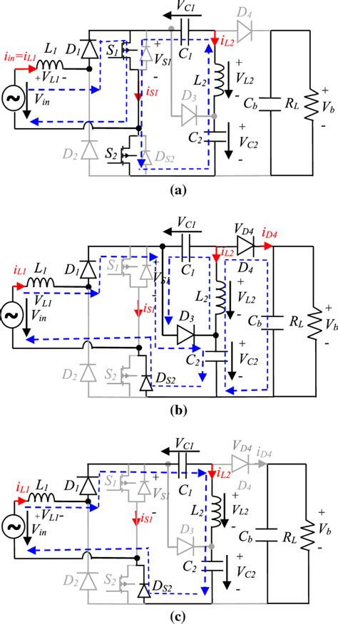 Operation Stages Of Sepic Converter Download Scientific Diagram