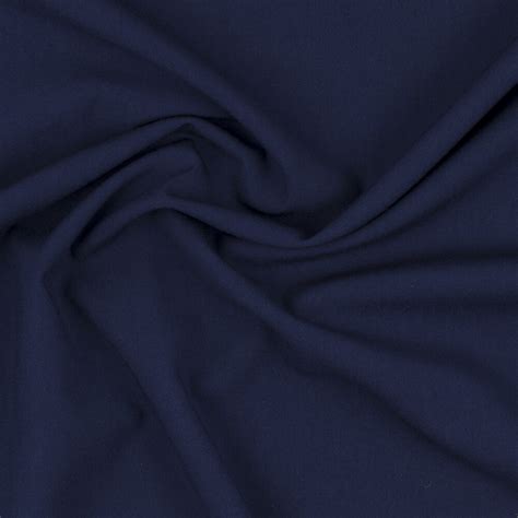 Jersey Viskose Navy Stoffcity