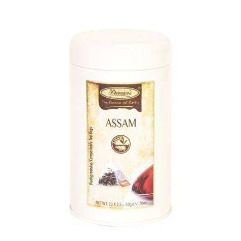 Assam Tea Bags Pyramid Tea Bags Teas In A Beautiful White Container