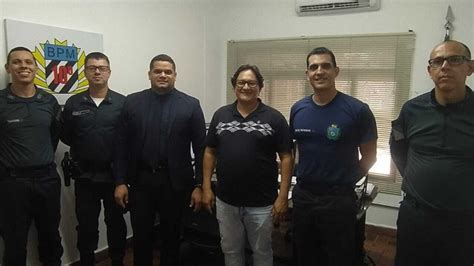 Bpm Recebe Representantes Do Bairro Parati Midia Exata