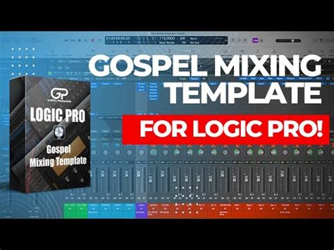 Get The Best Gospel Mixes Of Your Life Gospel Mixing Template For