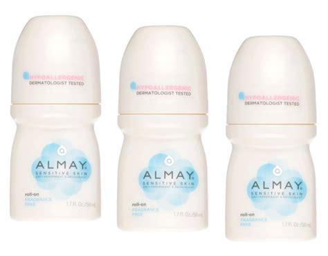 Almay Anti Perspirant Deodorant Sensitive Skin Roll On Fragrance