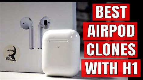 Etmaxter I200 TWS Apple Airpod Clones With Ear Sensing H1 Chip YouTube