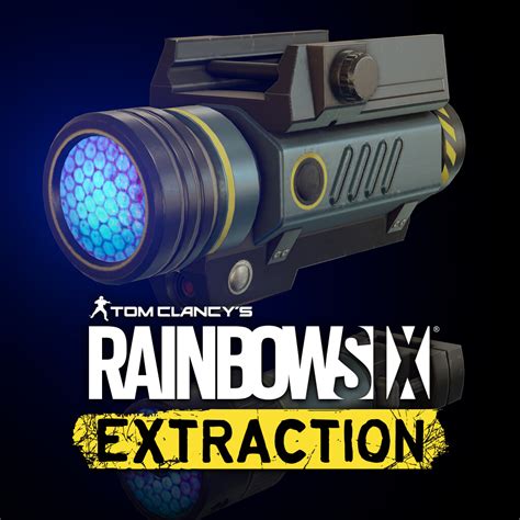 Artstation Rainbowsix Extraction Uv Lights Weapon Attachement