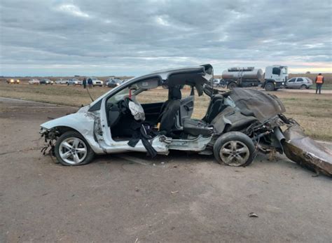 Una mujer perdió la vida en un trágico accidente en Oncativo El