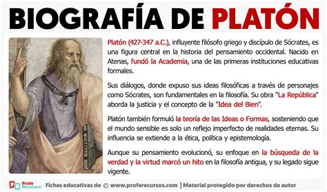 biografia de platon