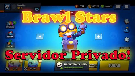 Descarga Servidor Privado De Brawl Stars Con Carl Y Gemas Infinitas