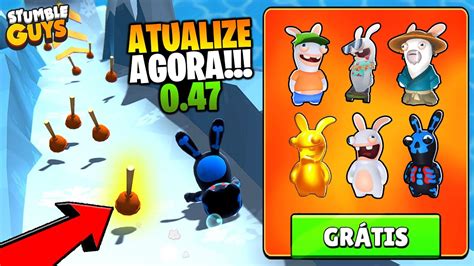 Chegou Agora Nova Atualiza O Rabbids No Stumble Guys Pegue Agora