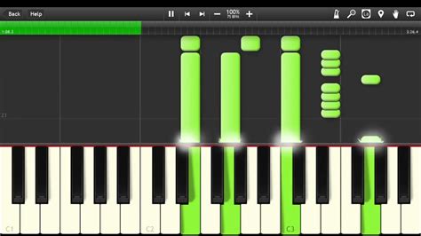 Back Into Darkness Easy Piano Synthesia Blacklite District YouTube