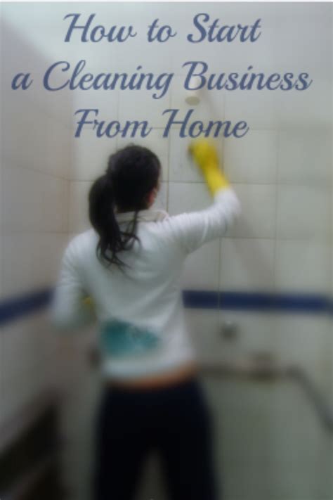 How To Start A Cleaning Business From Home Hubpages