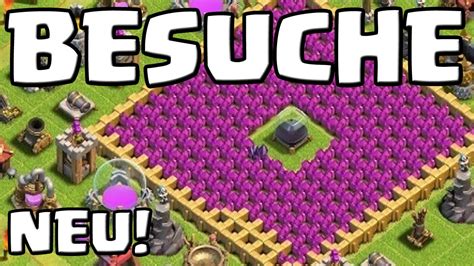 DORFBESUCHE CLASH OF CLANS Besuche Tipps Tricks Deutsch