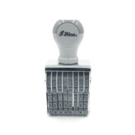 Shiny Numbering Stamp N Mm Custom Rubber Stamp Online