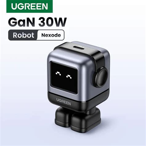 Ugreen PD 30W GaN Wall Charger Robot Design Fast Charging Shopee Thailand