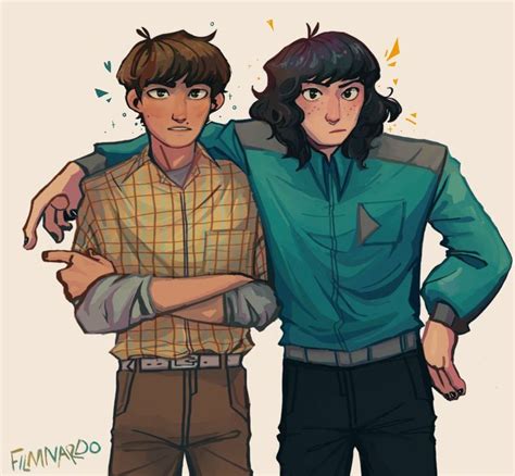 Byler♡ Stranger Things Art Stranger Things Fanart Stranger Things Mike