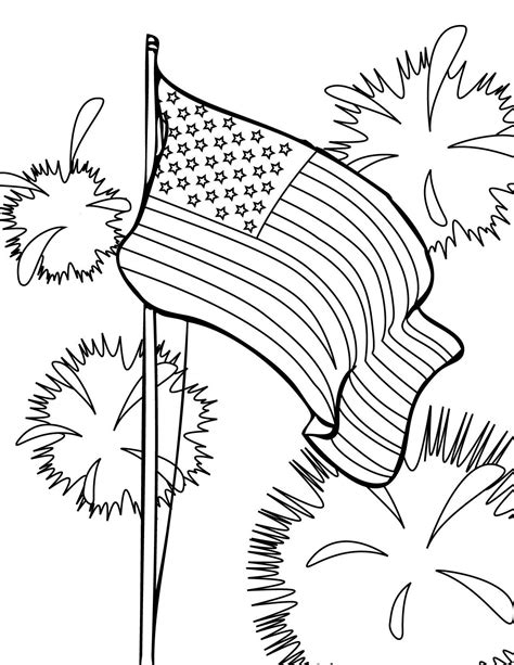 Flag Day Coloring Pages - Best Coloring Pages For Kids