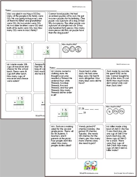 Free Printable Customizable Math Worksheet Templates Canva