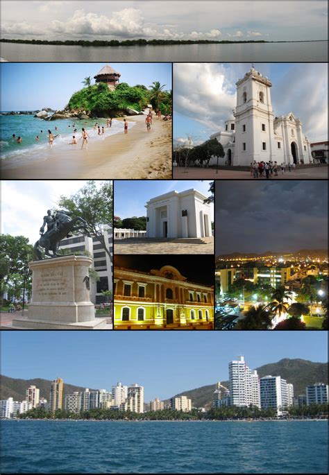 Santa Marta Es Uno De Los Principales Destinos Turísticos Del Caribe