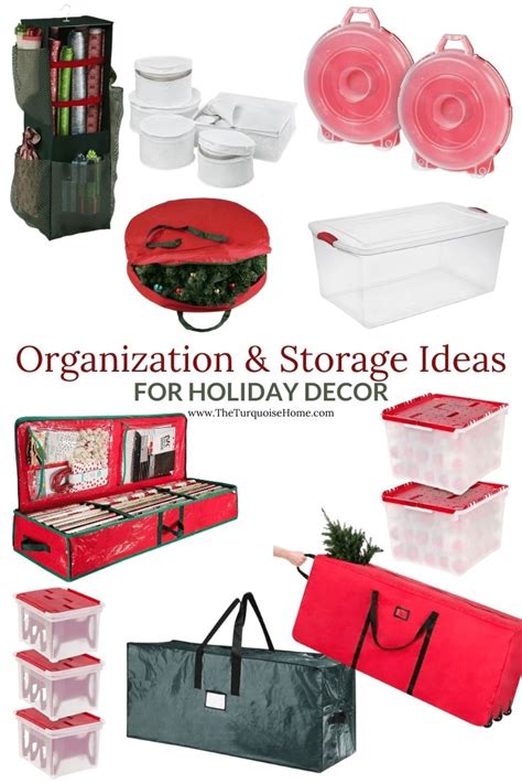 How To Organize Christmas Decorations The Turquoise Home