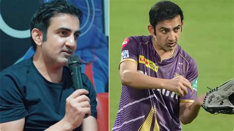 Watch “there Is No Bigger Honour” Gautam Gambhir Expresses Desire To