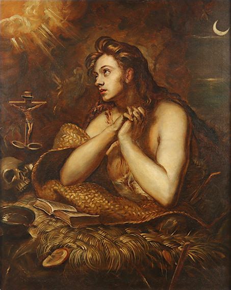 Domenico Tintoretto B Ende Maria Magdalena Mutualart