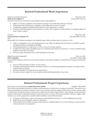 Updated Resume Pdf