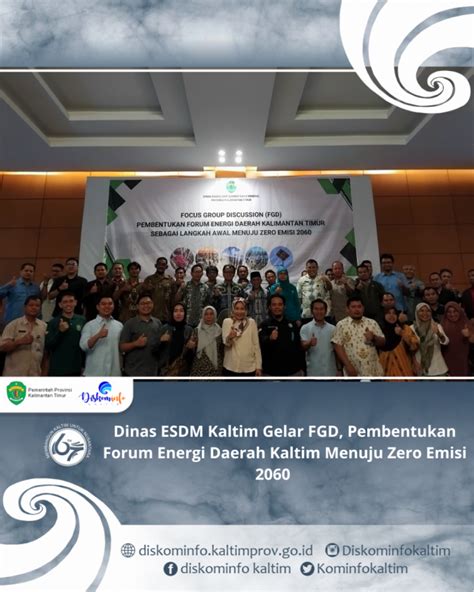 Dinas Esdm Kaltim Gelar Fgd Pembentukan Forum Energi Daerah Kaltim