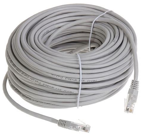 Przewód kabel sieciowy LAN ETHERNET PATCHCORD 40m Sklep Opinie Cena