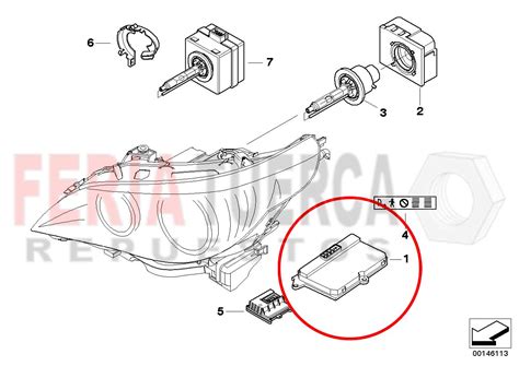 Unidad de control para Xenón balastro 5DV00829000 Feria Tuerca Repuestos