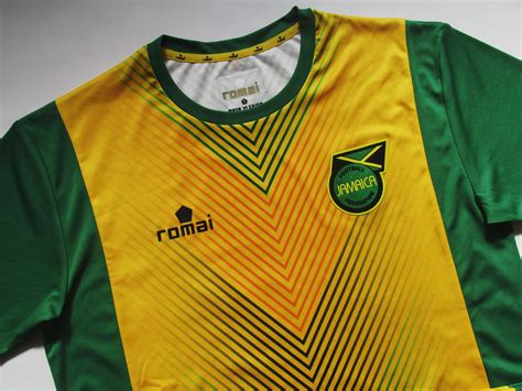 Jamaica 2015/2016 training football shirt by Romai #Jamaica # ...