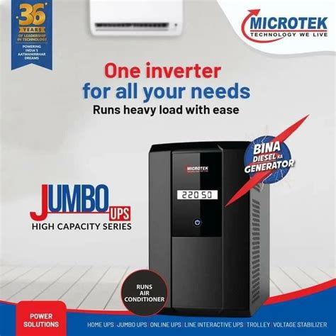 Microtek JM SW 4500 36V UPS Jumbo High Capacity Models At Rs 24000