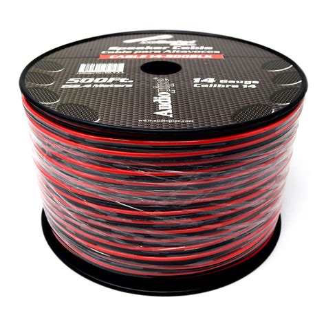 Audiopipe Gauge Feet Red Black Speaker Wire Zip Cable Volt