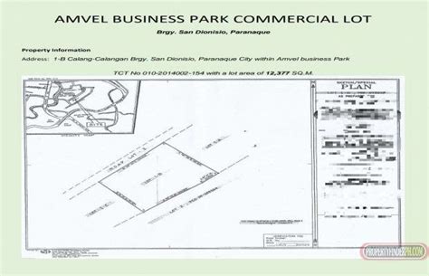 Amvel Business Park Commercial Residential Lot