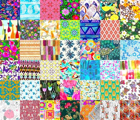 Solve Patchwork Bohemian Jigsaw Puzzle Online With Pieces