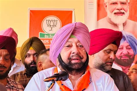 Capt Amarinder Expresses Concern Over Law And Order In Punjab