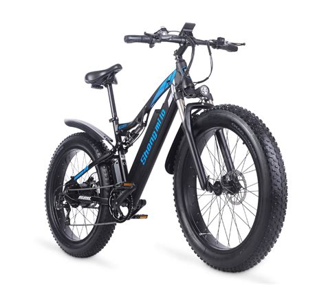 Shengmilo MX03 1000W 48V 17Ah 26 Inch E Bike Black