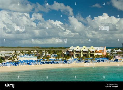 A Tropical Beach At The Cruise Ship Port On Grand Turk Turks And Caicos Islands British Overseas