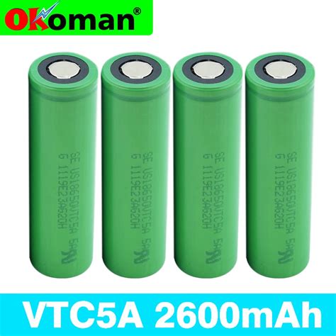 Original High Drain VTC5A 18650 Battery Li Ion Lithium Battery High