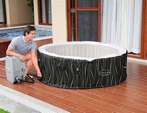 Надувное джакузи 60059 Bestway Надувной СПА бассейн Bestway LAY-Z-SPA ...