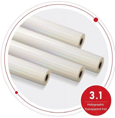 Customized Transparent Hot Stamping Positioning Sticker Hot Stamping Digital Label Printing