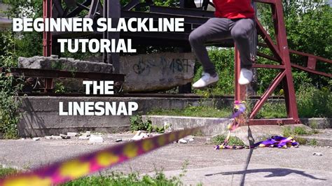 Learn Beginner Slackline Tricks Ep 4 The Linesnap Youtube